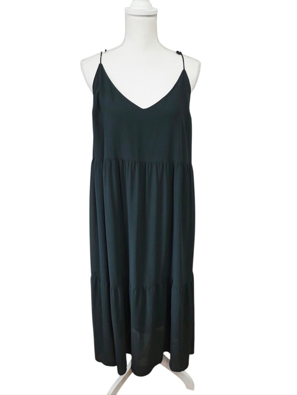 Park & Fifth Green Midi Dress Large